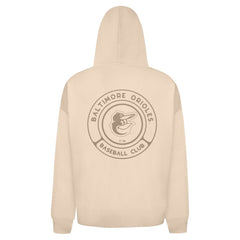 Baltimore Orioles Levelwear Uphill Oversized Full-Zip Hoodie - Khaki - MLB Online