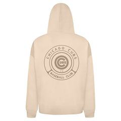 Chicago Cubs Levelwear Uphill Oversized Full-Zip Hoodie - Khaki - MLB Online