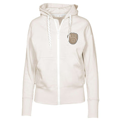 Milwaukee Brewers Levelwear Women's Gardinia Full-Zip Hoodie - Khaki - MLB on Sale