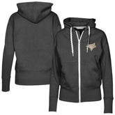 Toronto Blue Jays Levelwear Women's Gardinia Full-Zip Hoodie - Black - MLB Lifestyle