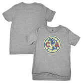 Club America 1863FC Youth Color Badge T-Shirt Heather Gray