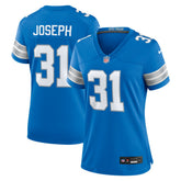 Nike Kerby Joseph Detroit Lions Women's Team Game Jersey Blue