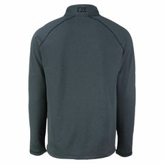Los Angeles Dodgers Cutter & Buck Peshastin Eco Fleece Recycled Raglan Quarter-Zip Top - Heather Black - MLB Online