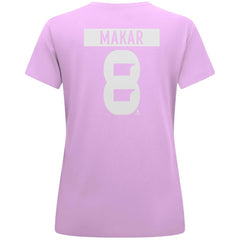 Cale Makar Colorado Avalanche Levelwear Women's Hockey Fights Cancer Anthem Name & Number T-Shirt - Lavender - NHL 202088230