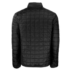 Green Bay Packers Cutter & Buck Big & Tall Rainier PrimaLoft Eco Insulated Full-Zip Hoodie Puffer Jacket Black