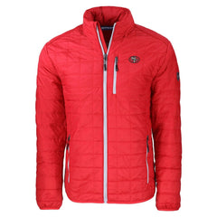 San Francisco 49ers Cutter & Buck Big & Tall Rainier PrimaLoft Eco Insulated Full-Zip Puffer Jacket Red