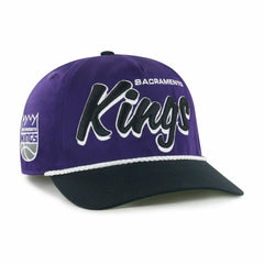 Sacramento Kings '47 Dropshadow Rope Hitch Adjustable Hat Purple/Black | 47 brand for sale