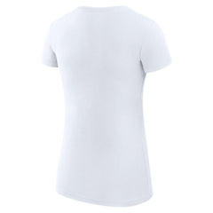 Indiana Pacers G-III 4Her by Carl Banks Women's Super-Slim Fit Lightweight Leopard Heart T-Shirt White