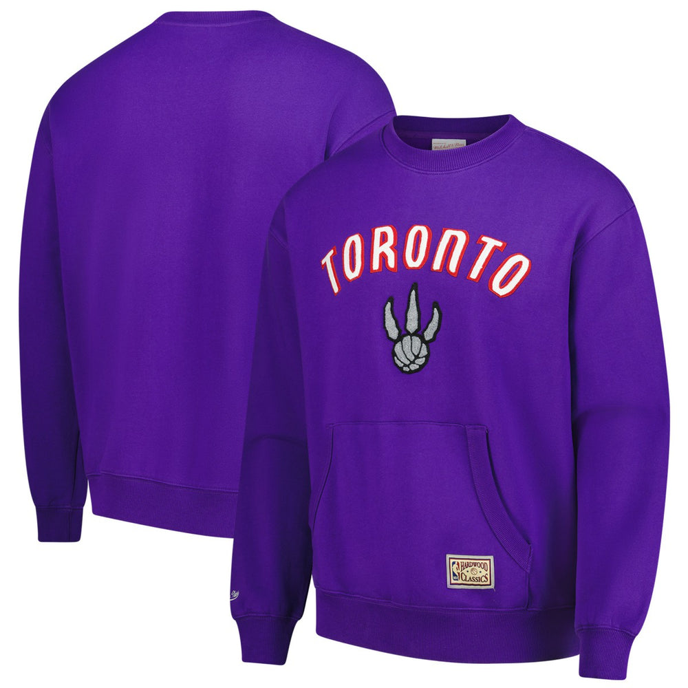 Toronto Raptors Nights Pullover Sweatshirt Purple | Mitchell & Ness online