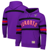 Toronto Raptors Hardwood Classics Nights Head Coach Pullover Hoodie Purple | Mitchell & Ness discount