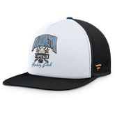 Washington Capitals Fanatics Decades Collection Foam Front Snapback Hat - White/Black - NHL 202097331