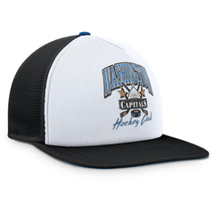 Washington Capitals Fanatics Decades Collection Foam Front Snapback Hat - White/Black - NHL 202097331