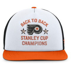 Philadelphia Flyers Fanatics Decades Collection Foam Front Snapback Hat - White/Orange - NHL 202097339