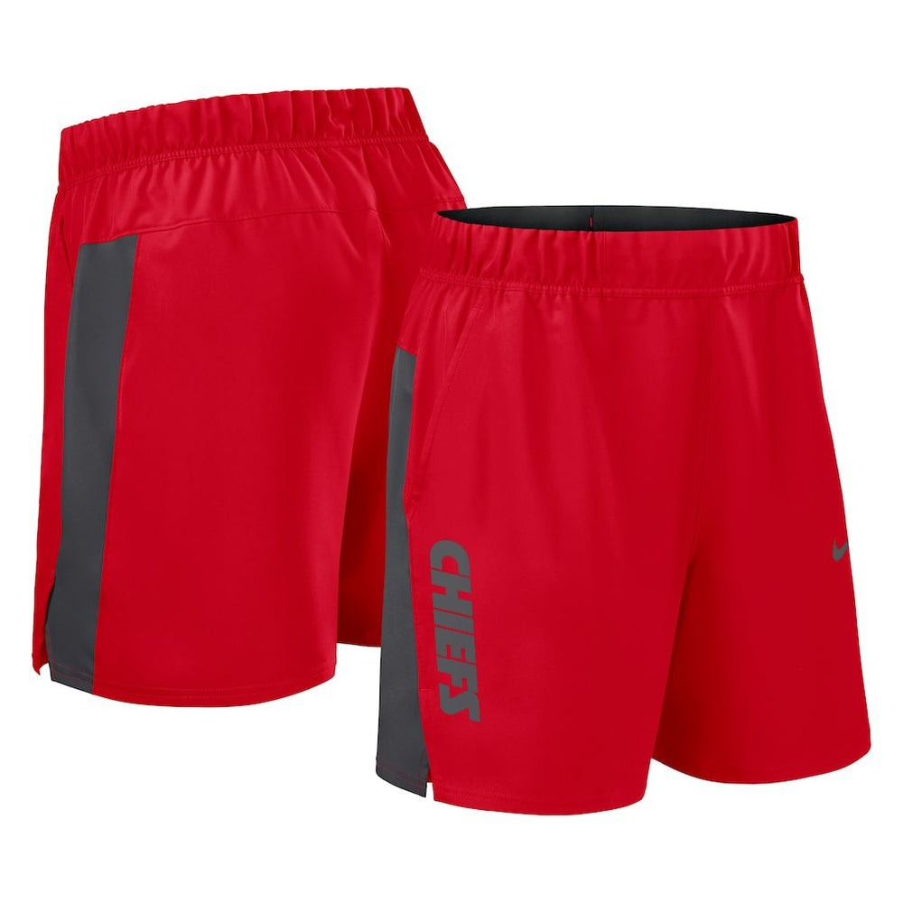 Nike Kansas City Chiefs Woven Victory Dri-FIT Shorts Red