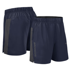 Nike Denver Broncos Woven Victory Dri-FIT Shorts Navy