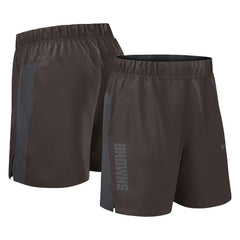 Nike Cleveland Browns Woven Victory Dri-FIT Shorts Brown