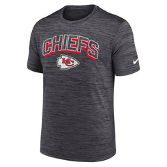 Nike Kansas City Chiefs Primetime Velocity Dri-FIT T-Shirt Charcoal