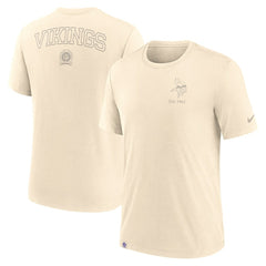 Nike Minnesota Vikings Glory Tri-Blend T-Shirt Cream