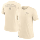 Nike Denver Broncos Glory Tri-Blend T-Shirt Cream