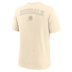Nike Cincinnati Bengals Glory Tri-Blend T-Shirt Cream
