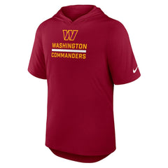 Nike Washington Commanders Lockup Tri-Blend Hoodie T-Shirt Burgundy