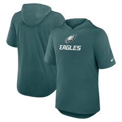 Nike Philadelphia Eagles Lockup Tri-Blend Hoodie T-Shirt Midnight Green