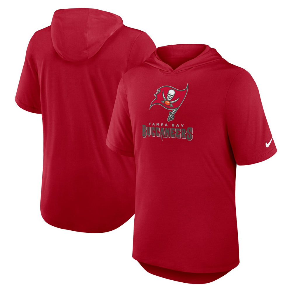 Nike Tampa Bay Buccaneers Lockup Tri-Blend Hoodie T-Shirt Red
