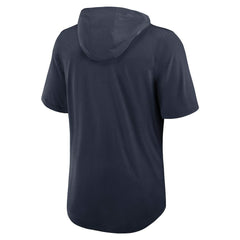 Nike Houston Texans Lockup Tri-Blend Hoodie T-Shirt Navy