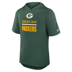 Nike Green Bay Packers Lockup Tri-Blend Hoodie T-Shirt Green
