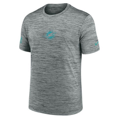 Nike Miami Dolphins Sideline Velocity Dri-FIT T-Shirt - Gray