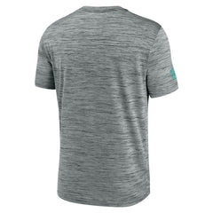 Nike Miami Dolphins Sideline Velocity Dri-FIT T-Shirt - Gray