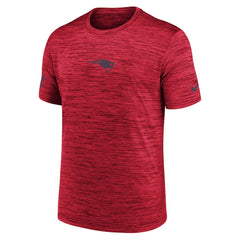 Nike New England Patriots Sideline Velocity Dri-FIT T-Shirt - Red