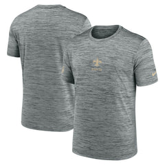 Nike New Orleans Saints Sideline Velocity Dri-FIT T-Shirt - Gray