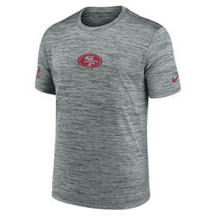 Nike San Francisco 49ers Sideline Velocity Dri-FIT T-Shirt - Gray