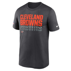 Nike Cleveland Browns Sideline Legend Dri-FIT T-Shirt Charcoal