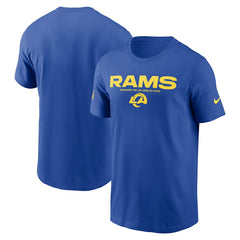 Nike Los Angeles Rams Sideline Dri-FIT T-Shirt Royal