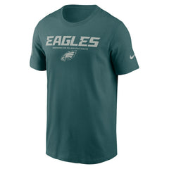 Nike Philadelphia Eagles Sideline Dri-FIT T-Shirt Midnight Green