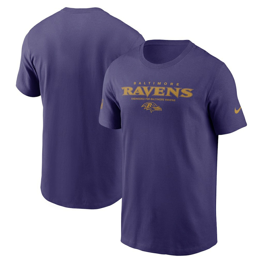 Nike Baltimore Ravens Sideline Dri-FIT T-Shirt Purple