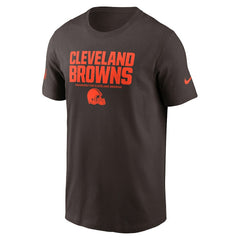 Nike Cleveland Browns Sideline Dri-FIT T-Shirt Brown