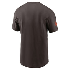 Nike Cleveland Browns Sideline Dri-FIT T-Shirt Brown