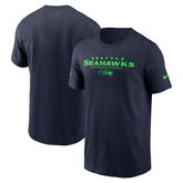 Nike Seattle Seahawks Sideline Dri-FIT T-Shirt College Navy
