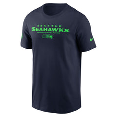 Nike Seattle Seahawks Sideline Dri-FIT T-Shirt College Navy