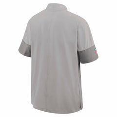 Nike Miami Dolphins Sideline Short Sleeve Quarter-Zip Dri-FIT Coach Jacket Gray