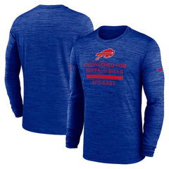 Nike Buffalo Bills Sideline Velocity Performance Long Sleeve T-Shirt - Royal