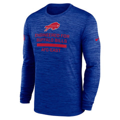 Nike Buffalo Bills Sideline Velocity Performance Long Sleeve T-Shirt - Royal