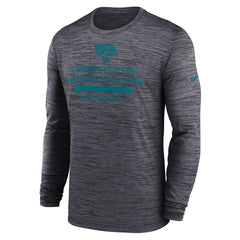 Nike Jacksonville Jaguars Sideline Velocity Performance Long Sleeve T-Shirt - Black