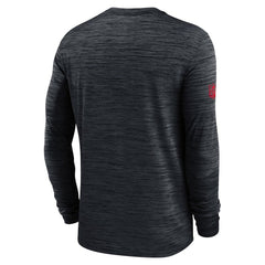 Nike Houston Texans Sideline Velocity Performance Long Sleeve T-Shirt - Navy