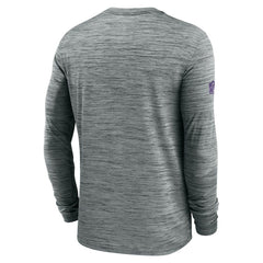 Nike Minnesota Vikings Sideline Velocity Performance Long Sleeve T-Shirt - Gray