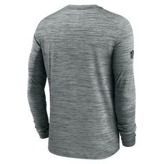 Nike Pittsburgh Steelers Sideline Velocity Performance Long Sleeve T-Shirt - Gray