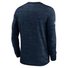Nike Dallas Cowboys Sideline Velocity Performance Long Sleeve T-Shirt - Navy
